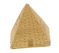 Yardenfun Statue Égyptienne Résine De Pyramide pour Décoration De Bureau Et Maison Ornement Miniature De Ancienne Égypte Accessoire pour Paysage De Sable Et Micro-Jardin