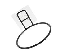 Yardenfun Support de Gamelle pour Animaux Fixation Murale Antidébordement | Balcon, Cage, Plastique et Fer, Autocollants sans Clou Inclus, pour Murs Lisses, Locataires et Chats