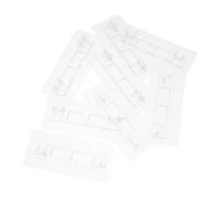 Yardenfun Support De Parc BéBé Transparent 8 PièCes Fixateur De Parc avec Base De Maintien Et Anti-DéRapant pour Maison SéCurisation De BarrièRe Enfant 11 8X4 9X2 Cm