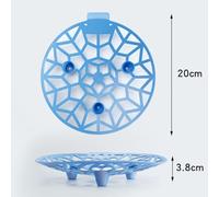 Yardenfun Support De Pastèques De Jardin en Plastique Bleu 3 Pièces - Berceau Ventilé Anti-pourriture pour Melon Et Cantaloup - Support Multifonction pour Plantation Agricole en Extérieur