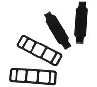 Yardenfun Support de Rétroviseur pour Caméra Embarquée Fixation Stable en Plastique Lot de 4 Pièces Compatible Enregistreur de Conduite des Vibrations pour Voiture