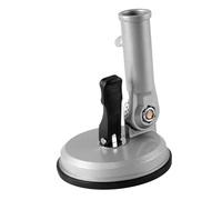 Yardenfun Support Mural De Drapeau en Métal Ventouse Puissante Base pour Mât De Drapeau De Voiture Installation sur Surfaces Lisses comme Toit De Voiture, Quad, Moto