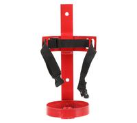 Yardenfun Support Mural pour Extincteur 1Kg Sangle Réglable Renforcée Fixation Murale Robuste Compatible Multiples Modèles Montage Intérieur Sécurisé Autocollant Inclus Optimisation