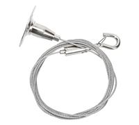 Yardenfun Suspension Câble Acier Inoxydable pour Cadres Photo et Panneaux Crochet Sécurisé Support Stable Antirouille pour Affichage et Luminaires