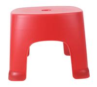 Yardenfun Tabouret pour PVC Antidérapant Marche Pied Polyvalent pour Salle de Bain et WC Petit Repose Stable pour Adultes Siège de Changement de Chaussures Rouge