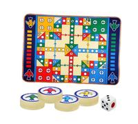 Yardenfun Tapis de Motricité Garçon Fille avec Jeu de Volant Tapis de Sol pour Jeu Parent Garçon Fille Éducatif avec et pour Fête et Voyage