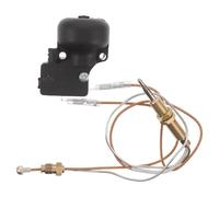 Yardenfun Thermocouple de Chauffage de Terrasse Extérieur avec Interrupteur D'inclinaison Anti-basculement en Cuivre et Abs, Kit de Réparation pour Chauffage de Jardin Tower Noir
