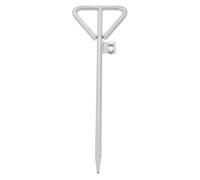 Yardenfun Tige de Mise Terre Portable Galvanisé Piquet de Terre pour Clôtures Électriques Générateurs et Projets Extérieurs Installation Rapide et Protection des Appareils Électriques