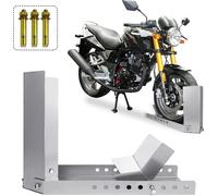 YARDIN bascule moto avant aide au chargement rail pince de roue avant bascule de roue moto pince de roue béquille moto (1 pièce)