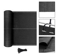 YARDIN Brise-vue pour clôture et balustrade de balcon, anthracite, 1,5 x 10 m, peut être coupé