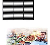 YARDIN Grille de cuisson rectangulaire en fonte Grilles en fonte, plaques de cuisson pour gril à gaz et à charbon de bois, massives et émaillées (dimensions 28 x 42 cm)