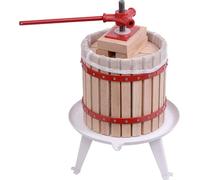 YARDIN Presse Fruits Presse 12 litres Presse à jus et à baies Presse à vin mécanique Presse à pommes Presse à fruits avec toile de presse