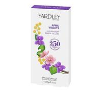 Yardley London April Violets Luxury Soap 3 x 100 g