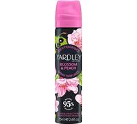 Yardley London Blossom Peach Body Spray, Floral Mist, 75ml