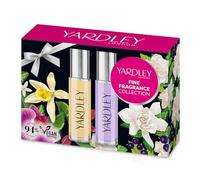 Yardley London Contemporary Mini Fragrance Collection - Gardenia & Cassis et Orchidée & Vanille, longue durée, parfums élégants pour femmes, parfum floral, mini coffret cadeau pour femme