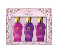 Yardley London Eau de parfum Trio Collection - Be A Diva, Be A Star & Star Flower Azzi Fragrances, coffret cadeau British Heritage pour femme, collection de parfums floraux et fruités pour une