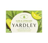 Yardley London Savon de bain hydratant naturel à l'aloe vera et à l'avocat 113 g