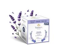 Yardley London – Savon de luxe à la lavande anglaise – 3 x 100 g