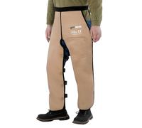 YARDMARIS Legging de sécurité de type A pour tronçonneuse, chaps de protection contre les coupures, chaps réglables pour tronçonneuse, tablier de protection contre les coupures pour hommes/femmes