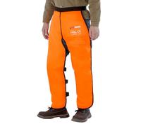 YARDMARIS Legging de sécurité de type A pour tronçonneuse, chaps de protection contre les coupures, chaps réglables pour tronçonneuse, tablier de protection contre les coupures pour hommes/femmes