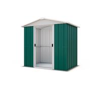 YardMaster Abri de jardin en métal acier galvanisé vert 2 m² - 65GEYZ - 65GEYZ
