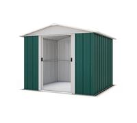 YardMaster Abri de jardin en métal acier galvanisé vert 5 m² - 87GEYZ - 87GEYZ