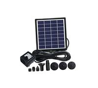 Yardwe 1 Ensemble De Fontaine Solaire Fontaine De Jardin Solaire À Eau e Petite À Eau Flottante D'Extérieur Mini À