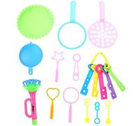 Yardwe 1 Ensemble Set de Baguettes à Bulles Colorées Ensemble de Jouets de Soufflage de Bulles pour Garçon Fille Activités Intérieures et Extérieures pour Fêtes et
