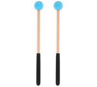 Yardwe 1 paire de maillets en bois : manche en bois, marimba, glockenspiel, pour enfants, xylophone, percussions, batteur, carillon, instruments de musique pour la pratique et la performance