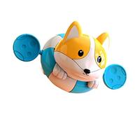 Yardwe 1 Pièce Bain Corgi Adorable pour Garçon Fille de Bain sans Pile Sécurisé et Parfait pour Garçon Fille et Relaxant