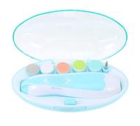 Yardwe 1 Pièce Broyeur d'armure électrique pour enfants perceuse à ongles multifonctionnelle outil de manucure lime à ongles pour enfants lime à ongles électrique abdos Bleu