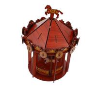 Yardwe 1 Pièce Puzzle de Carrousel pour Éducatif DIY à Assembler pour Noël Développe Créativité et Patience