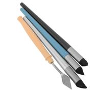 Yardwe 1 Set Artist Mélanger Sponge Stylo Multifunctional Dessor Tools with Scraper Huile Pastel Mélange Brosse Soft Sponge Head Crayon pour La Peinture À l'huile Sketching