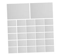 Yardwe 10 Feuilles Adhésives pour Puzzle Colle Autocollante sans Désordre Forte Tenue pour Mates Accessoire pour Amateurs de Casse Têtes