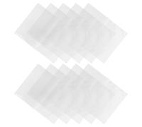 Yardwe 10 Feuilles de Membrane Semi-perméable pour Démonstrations de Membranes en Cellophane, Équipement D'expérimentation Biologique, Outil Pratique pour Expériences D'osmose en Classe
