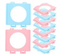 Yardwe 10 Pièces Accessoires de Tunnel pour Cage Animaux de Compagnie Module de Remplacement pour Assemblage de Tunnel Compatible avec Différents Modèles de Cages