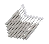 Yardwe 10 Pièces Amortisseur Hydraulique, Acier Inoxydable Blanc | Remplacement à Fermeture Douce, Contrôle Stable du Mouvement, Installation Simple, Usage Maison la Cuisine