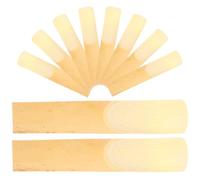 Yardwe 10 Pièces Anches de Clarinette Traditionnelles 3.0, Lot de Dix pour
