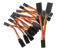 Yardwe 10 Pièces Cordon Extension Y Rc Câble Prolongateur Male Femelle et Portable pour Hélicoptères et Voitures Rc pour Remplacer Les Fils Usés