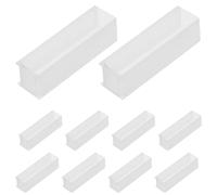 Yardwe 10 Pièces Cuvettes de 10mm en Verre pour Analyse Quantitative