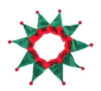 Yardwe 10 Pièces Mini Bonnet de Noël en Velours Vert Léger pour Décoration Festive de Bouteilles et Sapins de Noël Lors de Réunions Festives à Domicile