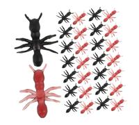 Yardwe 1000 pièces Fourmis Plastique Réalistes pour Farces et Décoration Halloween Jouets Insectes Simulés Portables pour Fêtes
