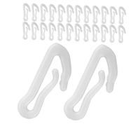 Yardwe 100pièces Crochets De Suspension Plastique Résistants pour Serre Agricole Clips De Fixation De Film pour Toile Ombre Jardin Crochets Anti-dérapants Et Résistants Aux Intempéries