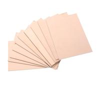 Yardwe 10pcs Plaques de Circuit Imprimé Plaqué Cuivre pour Projets Électroniques, Planche Prototypage Pratique en Résine et Tissu de Fibre de Verre, Simple et Portable