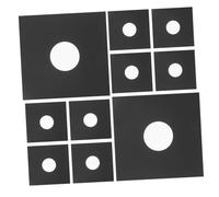 Yardwe 10pièces Pochette De pour Disques Vinyles Lot de Housses Carton Résistant Idéales pour Stockage Et Présentation des Albums Protège des Rayures Et Dégâts Parfaites pour