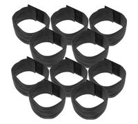 Yardwe 11 pièces Brassard de Deuil Noir Élastique Ajustable pour Funérailles et Cérémonies Commémoratives Accessoires pour Équipes et Événements de Condoléances