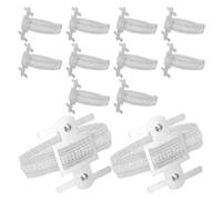 Yardwe 12 Pièces Bracelet de Fleurs de Mariage Extensible | Bandes Poignet en Aluminium et Papier, Usage Mariage et Diy, Couleur Argenté, Confort Facile