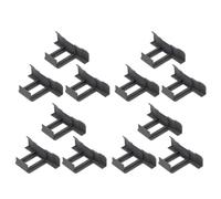 Yardwe 12 Pièces Clips de Drainage pour Panneaux Solaires Lot de Clips de Guide Élimination de Eau Stagnante et Boue Installation Facile