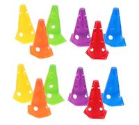 Yardwe 12 Pièces Cônes Hexagonaux D’entraînement Football 23cm