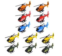 Yardwe 12 Pièces Jouets d'hélicoptère Huili Enfant hélicoptères créatifs hélicoptères Jouets pour Enfants hélicoptère pour Enfants hélicoptères vifs Abdos Couleur Aléatoire